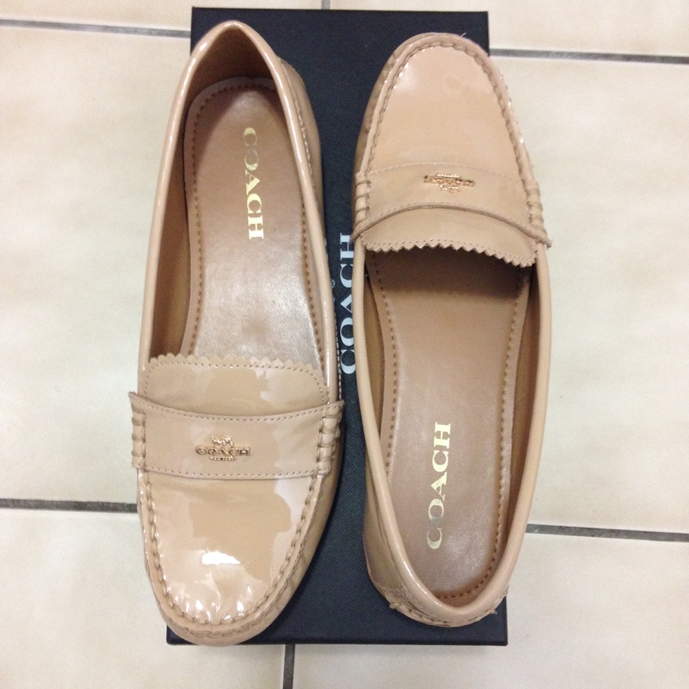 Blush Coach Loafers
